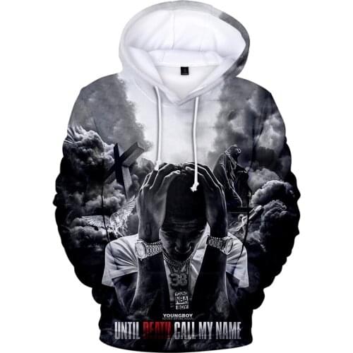 3D Hoodies Sweatshirts Youngboy 3D Hoodie Men/Women Fashion Harajuku Pullover Casual Clothes Sweatshirts Streetwear Hoodies Male