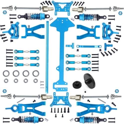 1 Set Complete Upgrade Parts Kit for WLtoys A959 A969 A959-B A969-B A979-B K929-B 1/18 RC Car Replacement Accessories