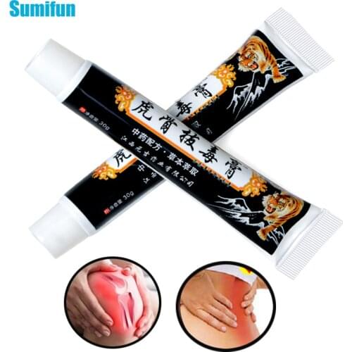 1pcs Pain Relief Cream Rheumatoid Arthritis Joint Analgesic Ointment Tiger Balm Medical Plaster For Blood Circulation P1093