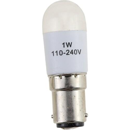 1Pcs LED Light Bulbs for Home Sewing Machine Lamp Replacement 0.7W 220 Volts Screw Type