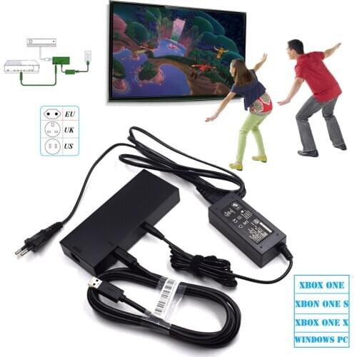 2020 Kinect Adapter for Xbox One for XBOX ONE Kinect 2.0 Adaptor EU Plug USB AC Adapter 2.0 Power Supply For XBOX ONE S