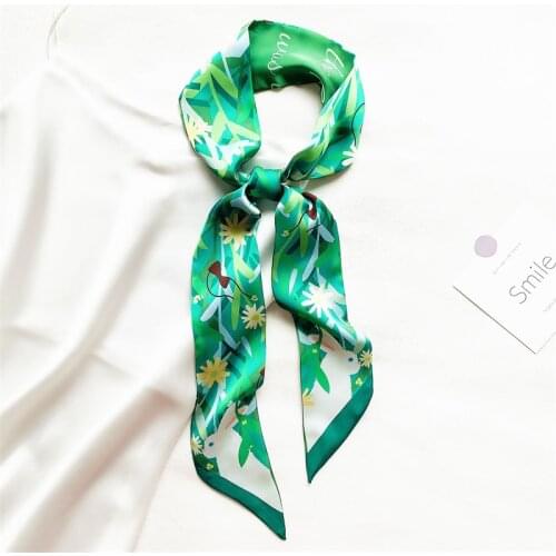 2021 Fashion Silk Scarf Tie Bag With Hair Accessories Multifunctional New Products Launched