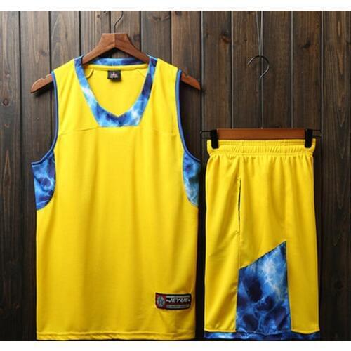 Basketball Clothing Mens Sports Jersey Suit Breathable And Quick-Drying Boy Basketball Shirt