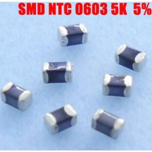 Free shipping 4000pcs/lot b3950 SMD thermistor ntc 0603 5K 1% ntc temperature sensor 5K NTC 3950