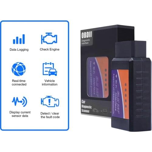Bluetooth V2.1 OBD2 Scanner for Car Code Reader Elm-327 ELM 327 OBD 2 for Android/iOS PC Auto Diagnostic Tools