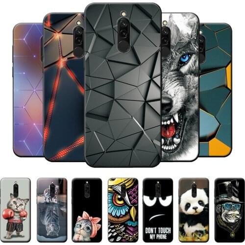 Case For Redmi 8 Case Redmi 8A Matte Cover on Xiaomi Redmi 8 8A TPU Phone Case For Redmi 8 Soft Silicone Phone Case For Redmi 8A