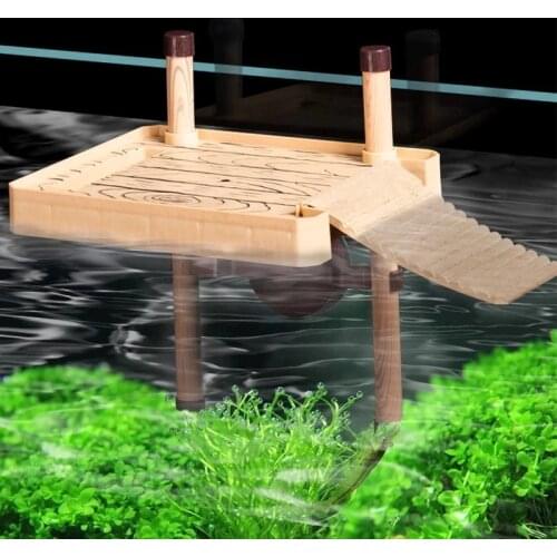Tortoise terrace Brazilian water turtle Floating island turtle tank Aquarium floating terrace Tortoise floating platform