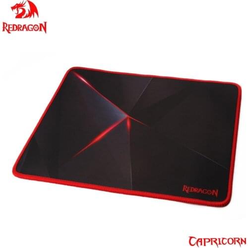 Redragon CAPRICORN P012 Gaming Mouse Pad 330*260*3MM Gamer Solid Color Locking Edge Mat Desk Mousepad for Game