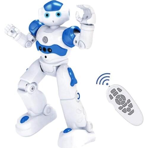 Intelligent Early Education Remote Control RC Robot Toys Gesture Sensing Remote Control Programmable Robot Toy for Kids Boy Girl