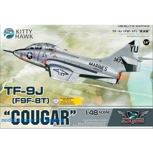 Kitty Hawk KH80129 1/48 TF-9J(F9F-8T) Cougar