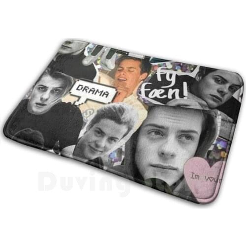 Herman Tommeraas Carpet Mat Rug Cushion Soft Non-Slip Herman Tommeraas Actor Hollywood Mr Rogers Christopher Angelina