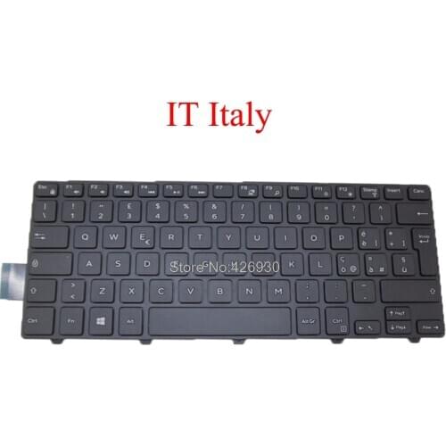 IT PO SW TW Keyboard For DELL For Inspiron 14 5447 3441 3442 5442 5445 5451 5452 5455 5457 5458 5459 Italy Portugal Swiss new