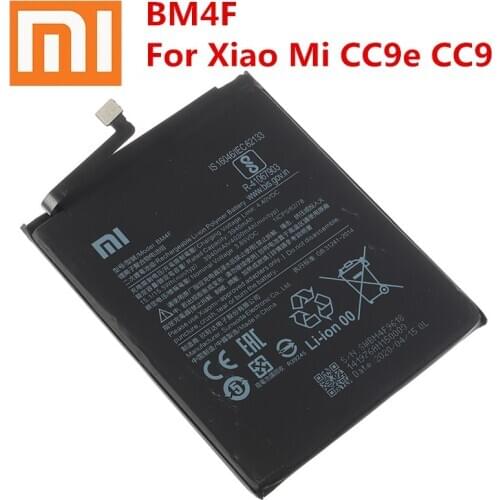 Original Xiao Mi CC9e CC9 CC9 E Battery BM4F 4030mAh High Quality Replacment Phone Battery
