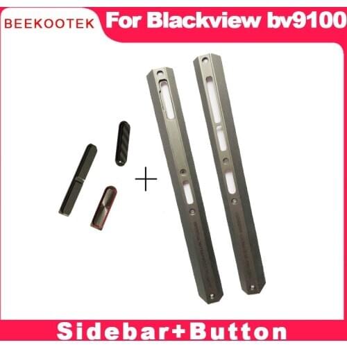 New Original Middle Side Metal Frame Housings Cover Middle Side screw Repair Accessories Parts Bumper For Blackview BV9100 Phone