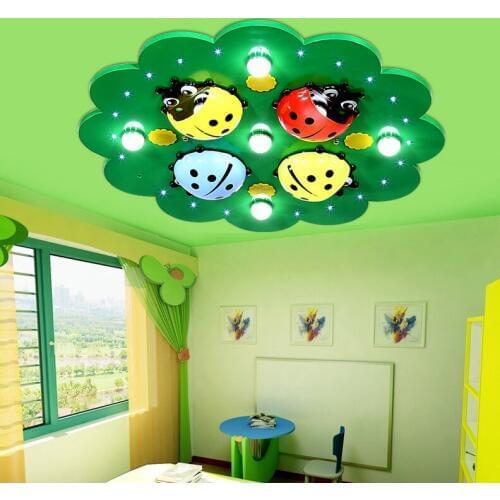 Lovely children room LED lamps ceiling lamps simple creative cartoon boy girl eye bedroom round ceiling lights ZA628 ZL105