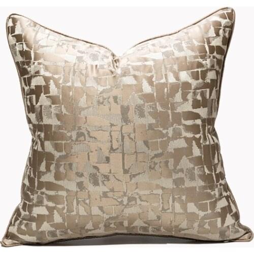 High-precision Jacquard Cushion Cover 45x45cm / 30x50cm / 50x50cm Modern Light Luxury Simple Style Home Leisure Decoration