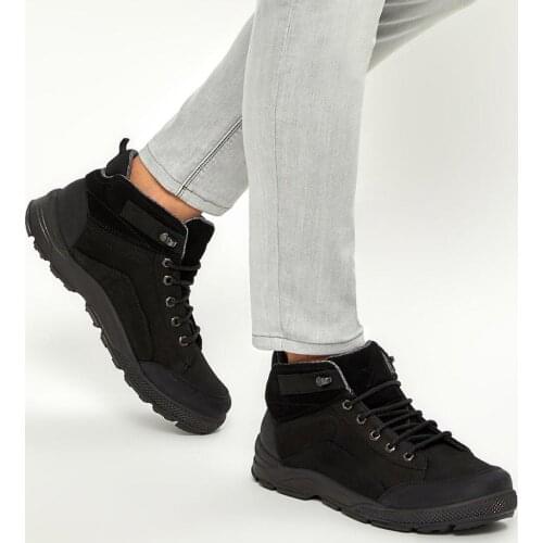 Winter Trend, Black, Stylish Useful Mens Boots, Water and Cold Resistant