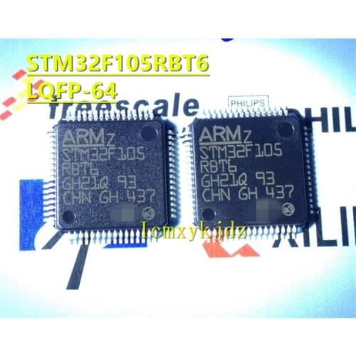1Pcs-10pcs/Lot , STM32F105RBT6 LQFP-64 ,New Oiginal Product New original free shipping fast delivery
