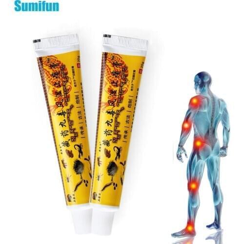 1Pcs 20g Scorpion Venom Pain Relief Ointment Chinese Herbal Cream for Rheumatoid Arthritis Joint Muscle Rub Medical Plaster