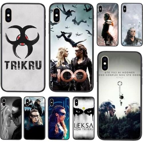 The 100 Heda Lexa Tv Show Black Prime Pretty Waterproof Soft Etui For Huawei Honor 8A 8C 8X 9 9A 9I 9X 10 10I 10X 20 20I 20S