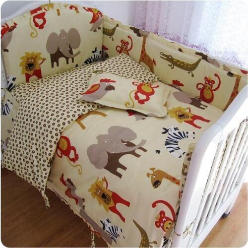 2016! 2PCS Unisex Crib Bed Set Newborn Baby Bedding Set For Boys And Girls cama bebe