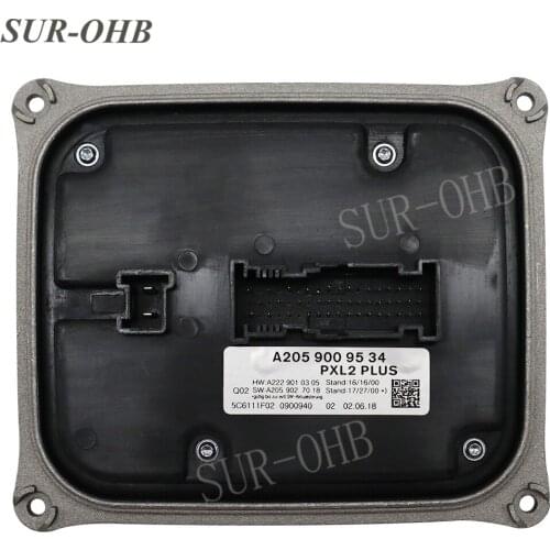 A2059009534 PXL2 PLUS LED HeadLight Power Module Control Unit A2229008812 Ballast HW A2229010305 SW A2059027018 For Ben z W205