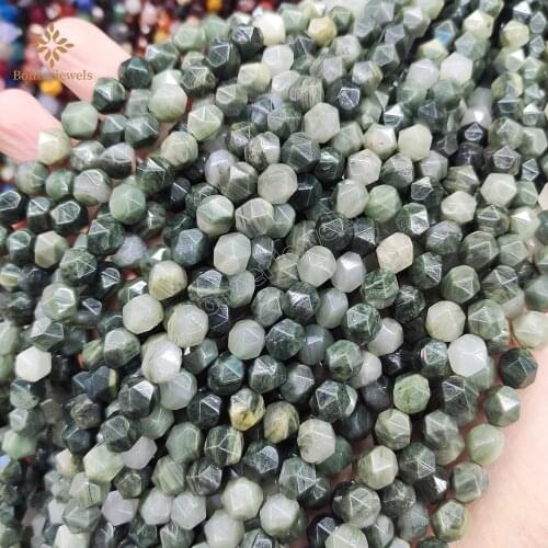 Natural Green Wholesale Rutilated Quartz Round Loose Beads for Jewelry Making Spacer Beads DIY Bracelet Necklace 6 8 10 MM