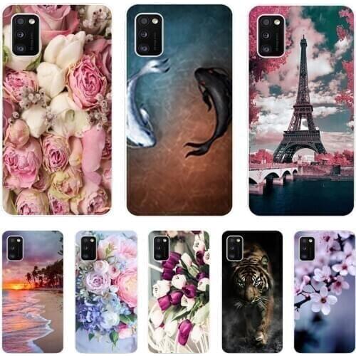 For Samsung Galaxy A41 Case Soft Silicone Back Cover Phone Case on For Samsung A71 A 71 A51 A41 A 41 TPU Bumper Case Cover Coque