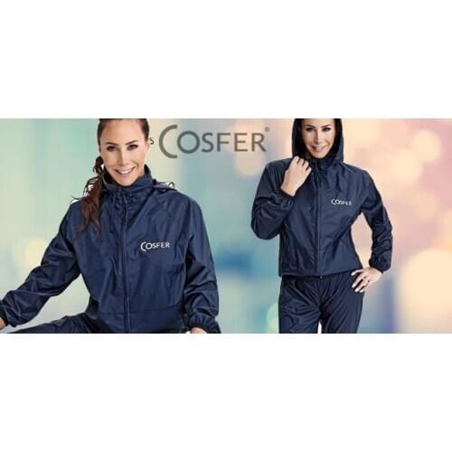 Cosfer Thermal Sauna Hoodies Perspiration Hoodies Sauna Sweat Suit 316253306