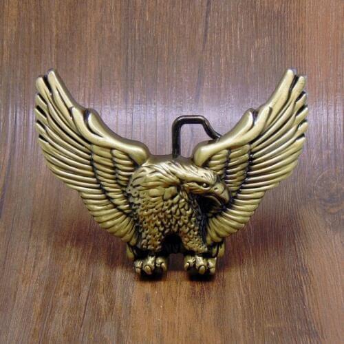 Two Tone Buckles of the Western Cowboy Zinc Alloy Falcon Soaring
