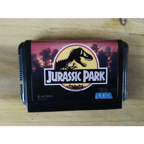 MD Game : JURASSIC PARK ( Japan Version!! )
