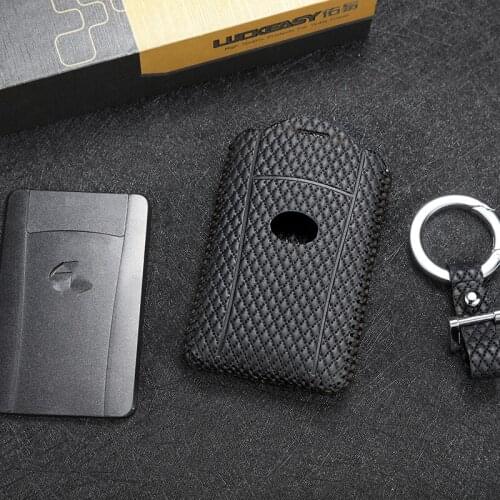 Luckeasy leather key cover for LEXUS LX 570 2016 2019 LS 500h 2020 RX 300 2017 ES LM 2020 car wallet holder 4-lx8