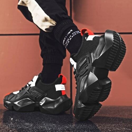 Red Mens Shoes Tenis Masculino Zapatillas Hombre