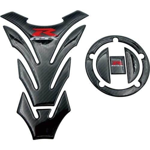 Motorcycle Fuel Tank Cap Sticker 3D Carbon Fiber For Suzuki GSXR GSXR 600 750 1000 1300 Ab Bird SV650 K4 K5 K6 K7 K8 K9 K11