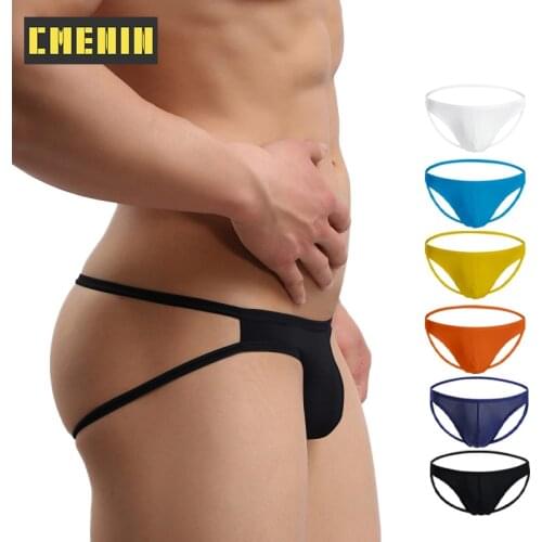 New Arrival Cotton Underpants Gay Men Sexy Mans Underwear Thong Men Jockstrap Low waist Mens thong And G strings Cueca AD7106