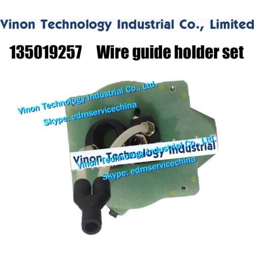 135019257 Wire guide holder assembly set for Robofil series machines. Charmilles edm parts 135.019.257, 135-019-257 Wire Holder