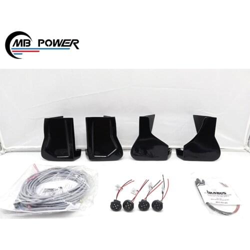 New orginal G class w463 G63 G500 G350 over fenders LED lights for G class w463 G63 G500 G350 side step fenders LED cover lamp