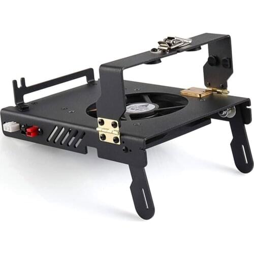 Original XIEGU G90 Stand Bracket Holder Quiet Cooler Fan With Intelligent Temperature Sensor Regulation