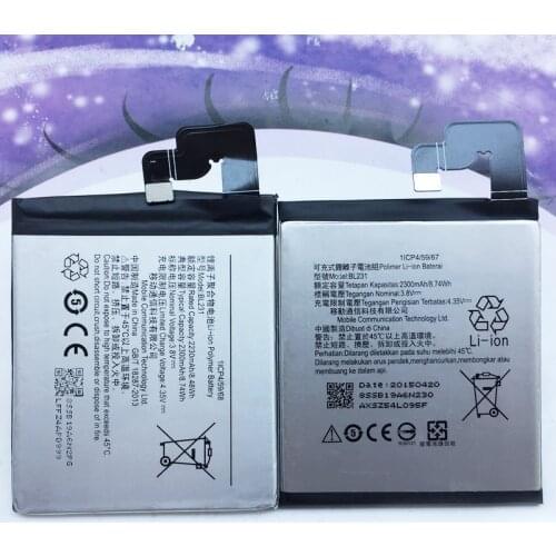 Real 2300mAh BL231 Battery For Lenovo S90A S90-A VIBE X2 X2-TO X2-CU S90 S90U S90T Mobile Phone Battery
