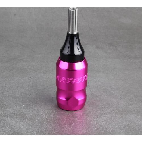 Wholesale Tattoo Body Artist Adjustable Aluminum Cartridge Tattoo Grips 25mm Purple Tattoo Grip Rod Round Tattoo Tips