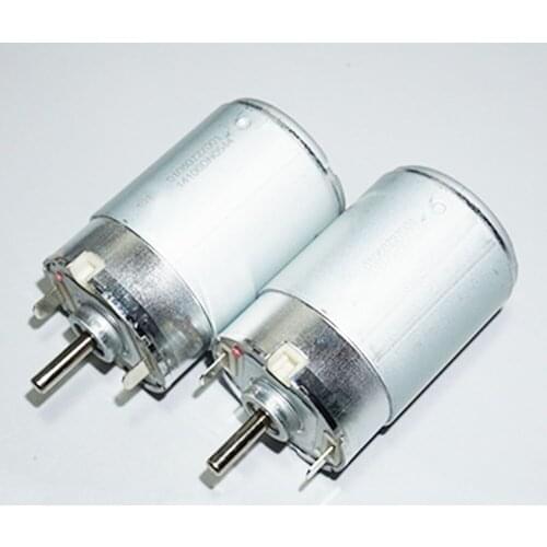 Reverse Shaft Serie 5 Motor Front Ball Bearing DC 5V 12Volt Low Speed High Torque 7-pole Rotor Motor Accessory AUTO Car Vehicle