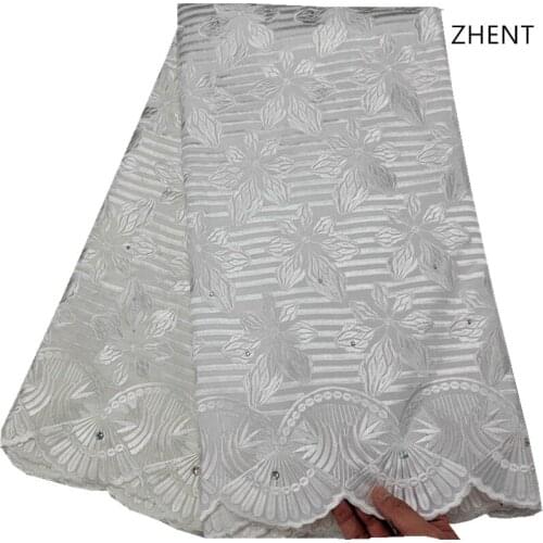 Swiss Lace 2021 High Quality African Dry Lace Fabric Embroidery Swiss Voile Lace In Switzerland For Party Dress Sewing HL-160