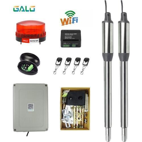 Wifi control Engine Motor System Automatic door AC220V/AC110V swing gate driver actuator perfect suit gates opener 300kgs leaf