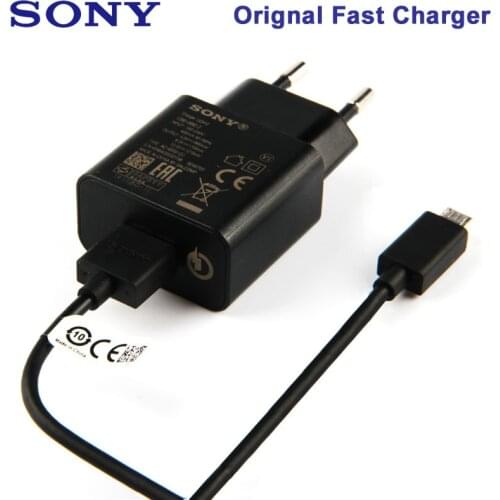 Original Travel Wall Fast Charging Charger UCH10 For SONY Xperia Flex Z6 Compact Xperia 10 Ultra XZ1 Premium E5 Charger Adapter