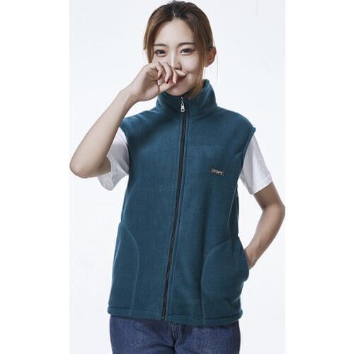 Womens Warm Thick Windproof Fleece Waistcoat Winter Outdoor Riding Running Sports Hiking Camping Breathable Thermal Fishing Vest