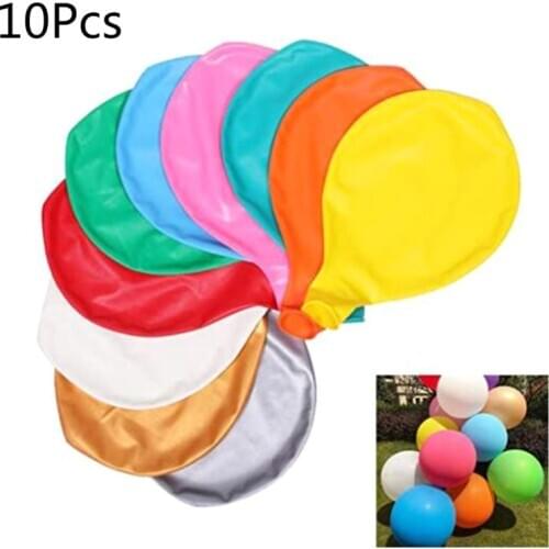 10pcs 36 Inch Giant Balloon Round Inflable Latex Jumbo Thick Balloons Wedding Party Decoration