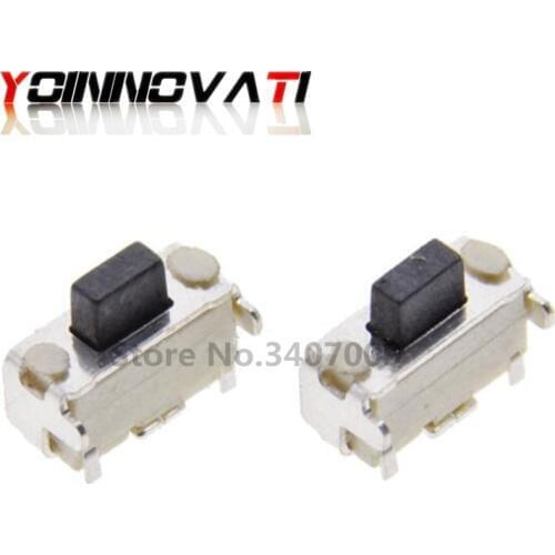 100PCS/LOT 2 x4x3.5mm 2*4*3.5mm Touch Switch SMD MP3 MP4 MP5 Tablet PC Power Switch Tactile Tact Push Button Micro Switch