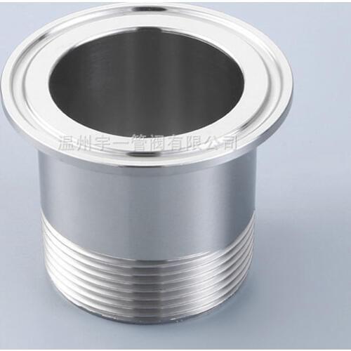 2.5'' Tri Clamp to 1'' Male BSP, 304 Stainless Steel