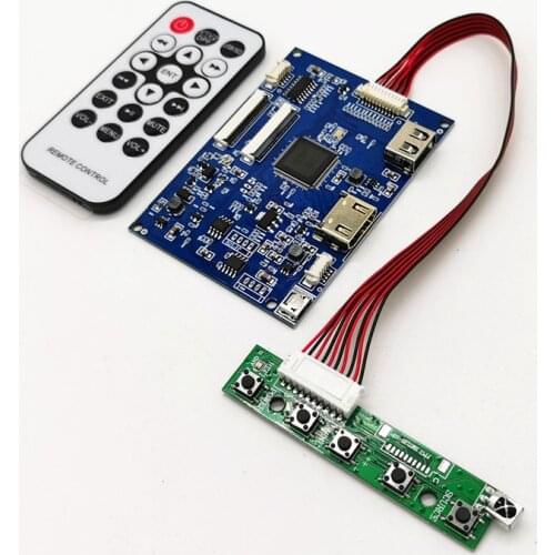 40Pin general LCD Controller Board Kit for 7 "8" 9 "10.1" LCD Panel USB/HDMI-compatible Raspberry PI3 advertising machine