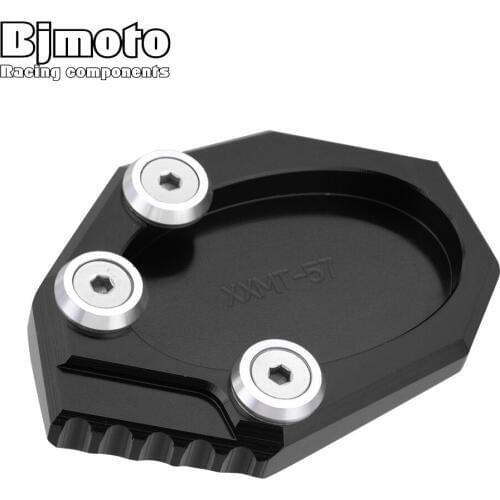 Motorcycle Versys650 CNC Side Stand Plate Enlarge For Kawasaki Versys 650 KLX250 2010 2011 2012 2013 2014 2015